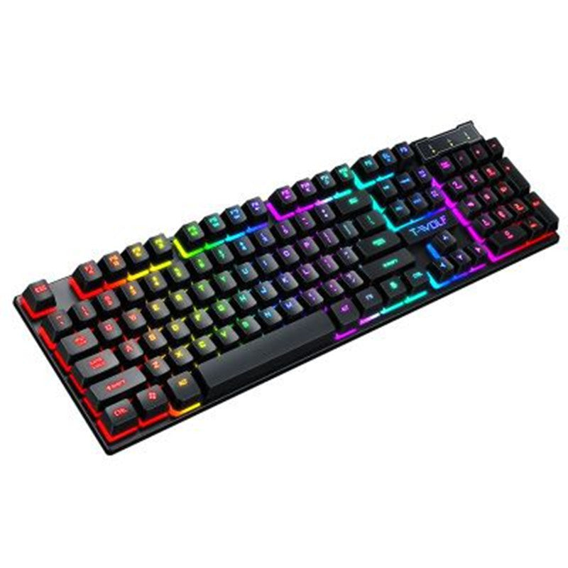 Teclado Gaming retroiluminado con teclas flotantes