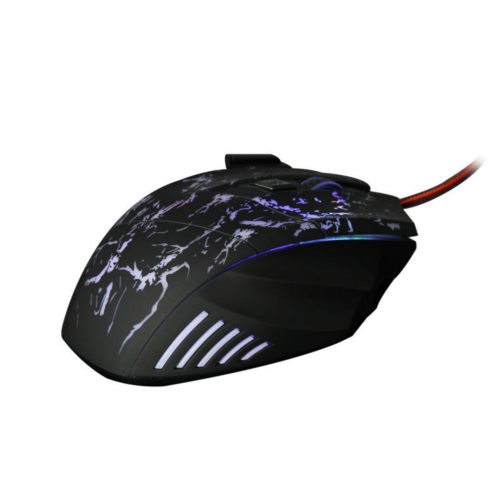 Botones y rueda del ratón gaming RGB